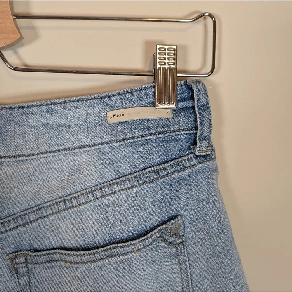 Anthropologie Pilcro and the Letterpress Slim Boyfriend Distressed Shorts - Picture 8 of 9